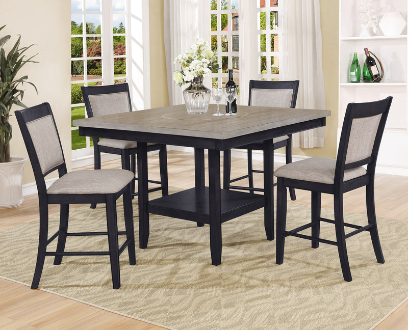Fulton Dining Set - Light Grey