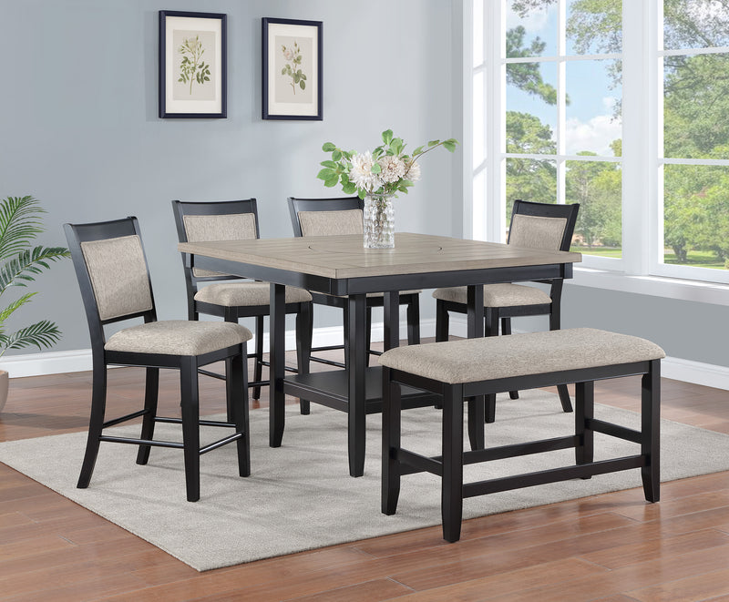 Fulton Dining Set - Light Grey