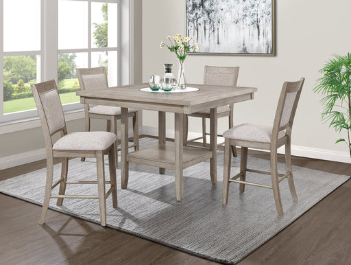 Crownmark Fulton Counter Dining Set 5-Piece Dining Set