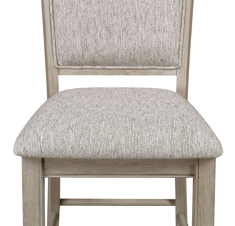 Set of 2 Fulton Counter Height Chairs White Oak