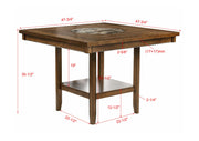 Crownmark Fulton Dining Set - Brown