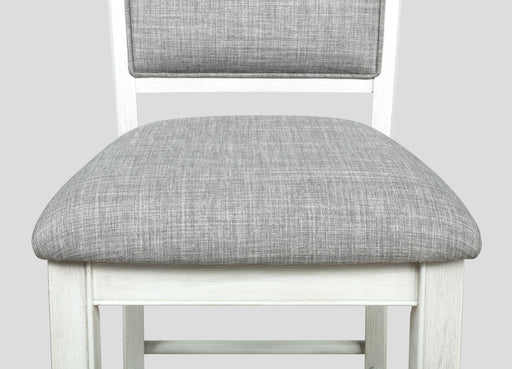 Crownmark Set of 2 Fulton Counter Height Chairs White