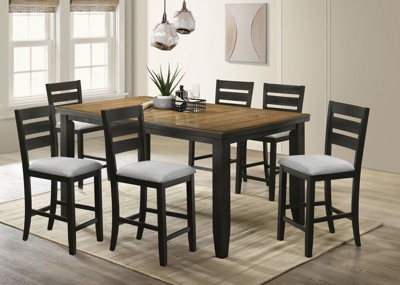 Crownmark Bardstown Counter Dining Set 7-Piece Dining Set