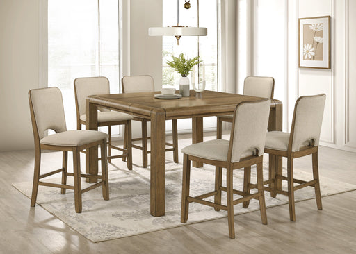 Crownmark Cockrell Counter Height Dining Set 7-Piece Dining Set