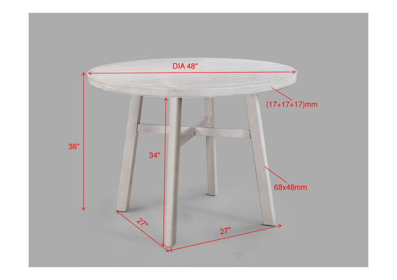 Blanche Round Dining Set