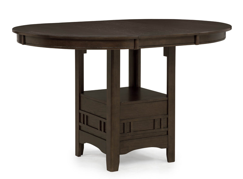 Hartwell Counter Height Table Brown