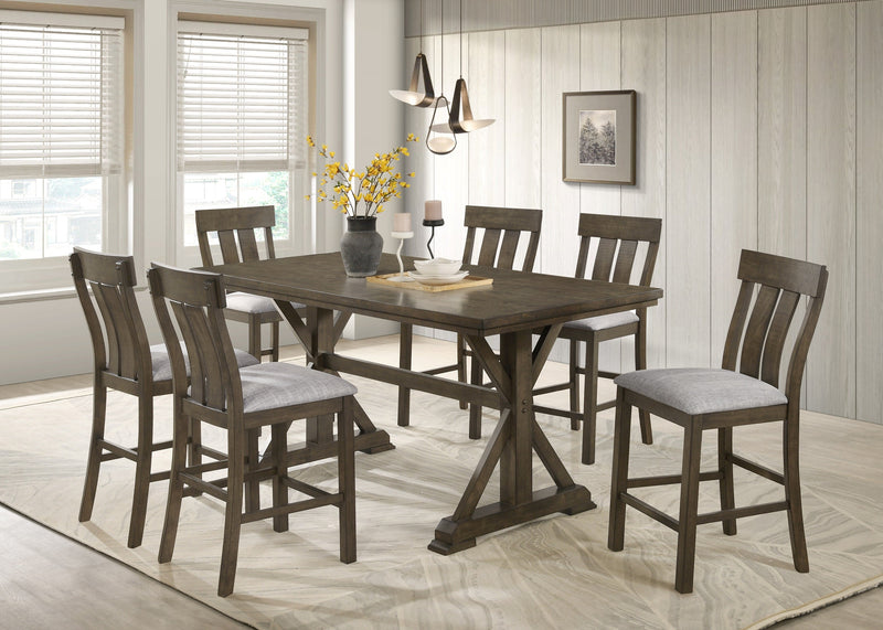 Crownmark Set of 2 Lloyd Counter Height Chairs