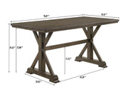 Crownmark Lloyd Rect Counter Height Table