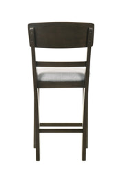 Crownmark Set of 2 Oakly Counter Height Chairs
