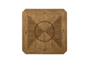 Crownmark Oakly Dining Set- w/ Lazy Susan Baked Brown