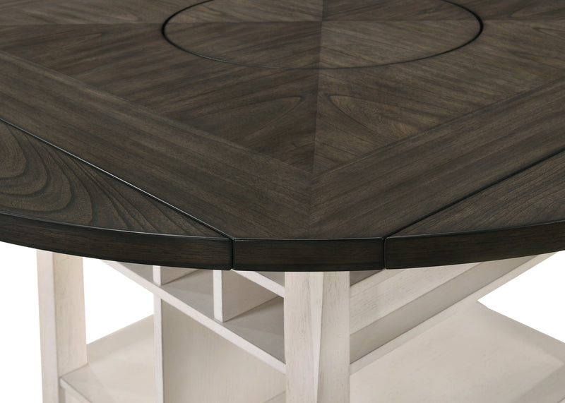 Conner Chalk Grey Counter Height Set