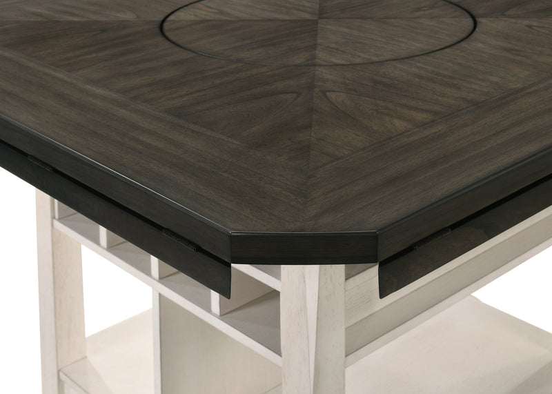 Crownmark Conner Counter Height - Chalk Grey
