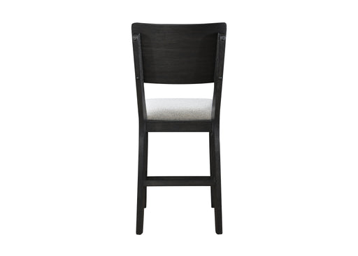 Crownmark Set of 2 Cline Counter Height Chairs - Light Grey