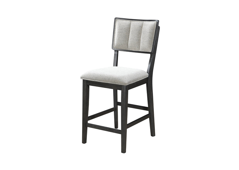Crownmark Set of 2 Cline Counter Height Chairs - Light Grey