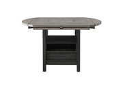 Crownmark Cline Counter Height Table Base - Light Grey