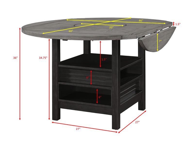 Cline Counter Height - Light Grey