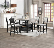 Crownmark Cline Counter Height - Light Grey