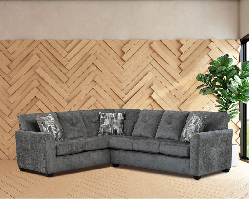 Gerald Sectional - Gray