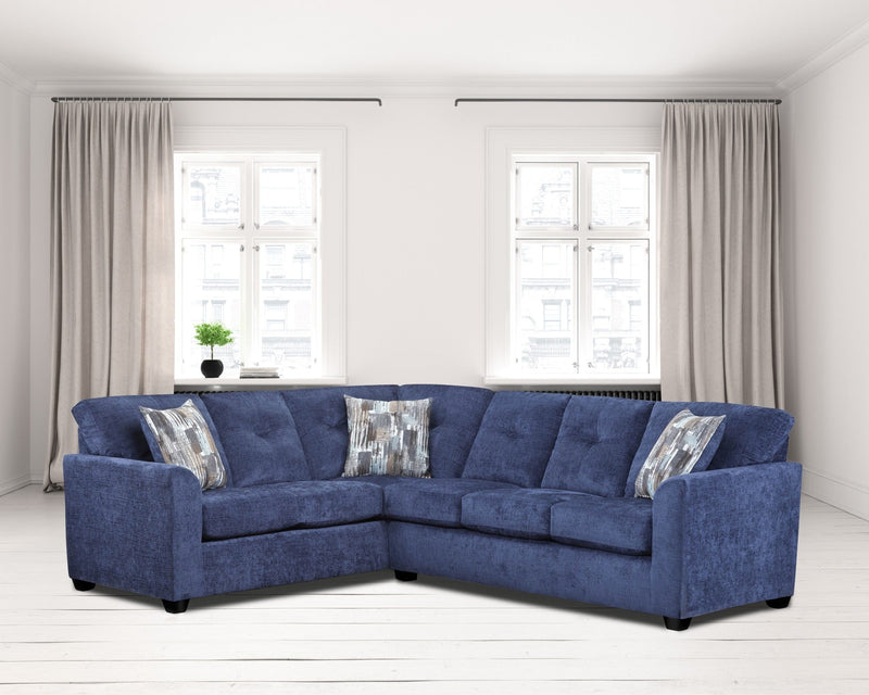 Gerald Sectional - Navy