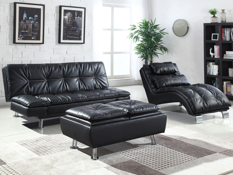 Dilleston Upholstered Tufted Convertible Sofa Bed