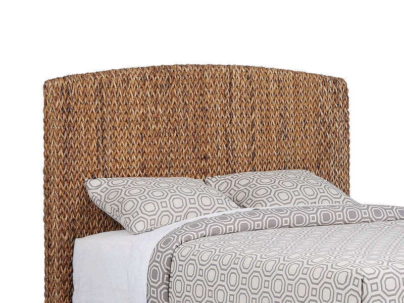 Laughton Banana Leaf Queen Panel Bed Amber - alternate view