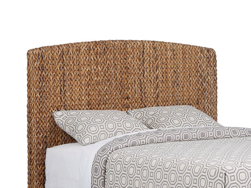 Laughton Banana Leaf Queen Panel Bed Amber - alternate view