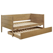 Calinda Wood Twin Daybed With Trundle Natural - alternate view