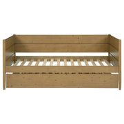 Calinda Wood Twin Daybed With Trundle Natural - detail 5