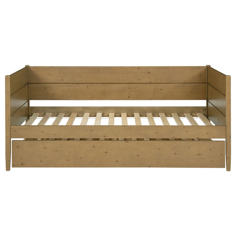 Calinda Wood Twin Daybed With Trundle Natural - detail 5