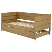 Calinda Wood Twin Daybed With Trundle Natural - detail 6
