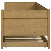 Calinda Wood Twin Daybed With Trundle Natural - detail 7