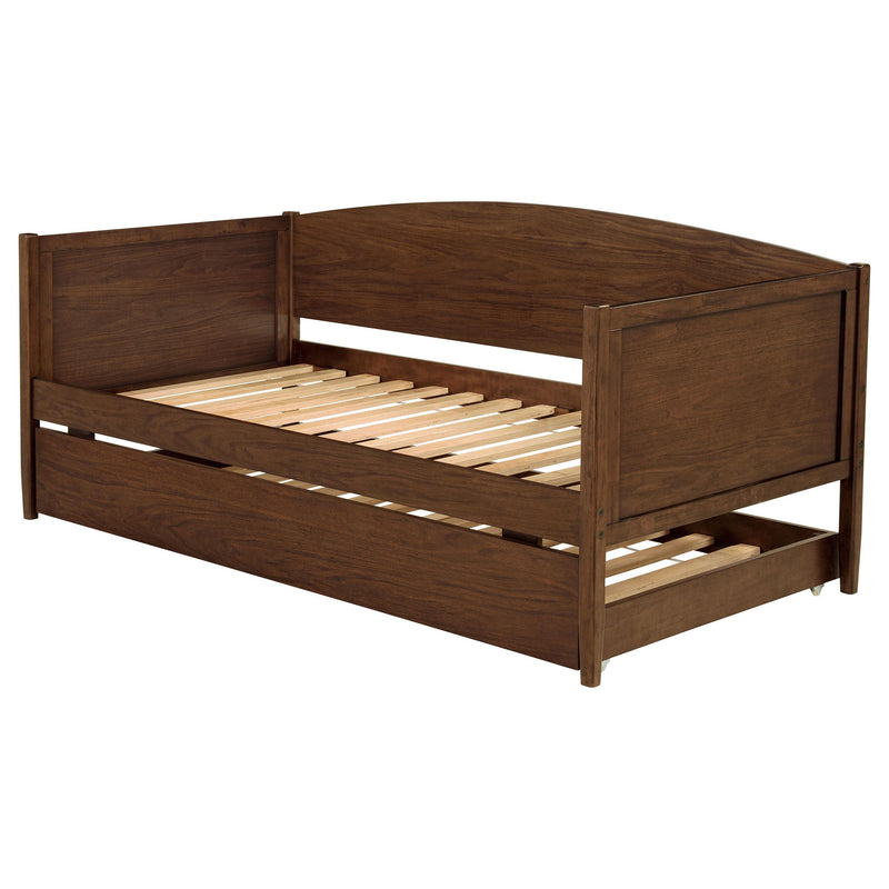 Bozeman Wood Twin Daybed With Trundle Medium Walnut - detail 6