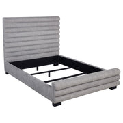 Patricia 58-inch Boucle Upholstered Queen Bed Grey - alternate view