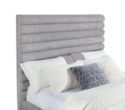 Patricia 58-inch Boucle Upholstered Queen Bed Grey - detail 7