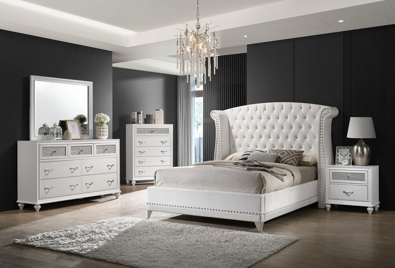 Barzini Bedroom Set (Upholstered Bed)