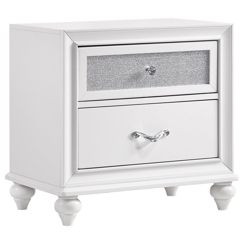 Barzini 5-piece Queen Bedroom Set White - detail 4