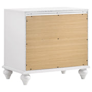 Barzini 5-piece Queen Bedroom Set White - detail 6