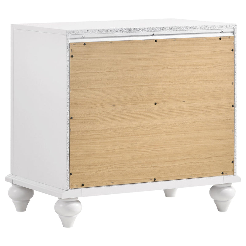 Barzini 5-piece Queen Bedroom Set White - detail 6