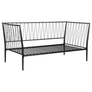 Richland Metal Twin Daybed Bed Frame Matte Black - alternate view