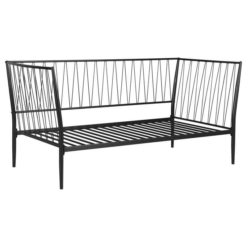 Richland Metal Twin Daybed Bed Frame Matte Black - alternate view
