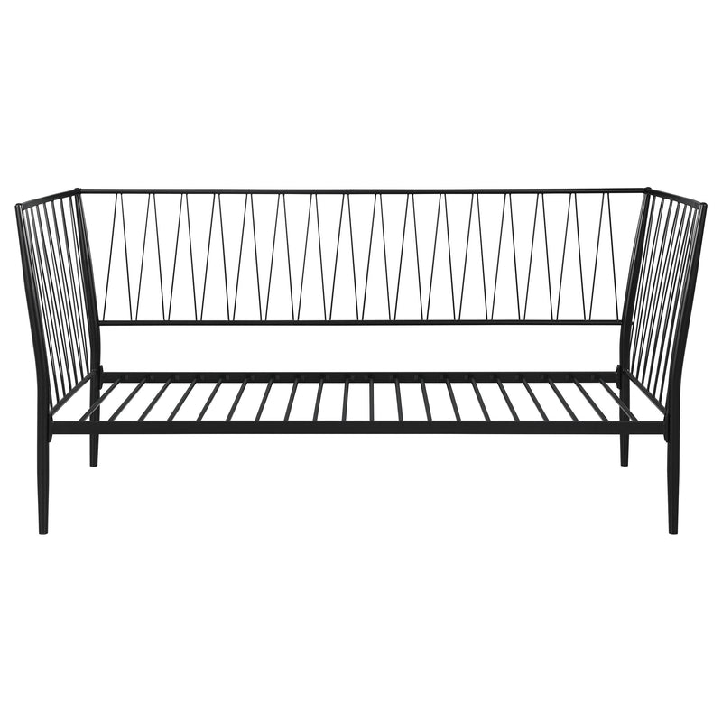 Richland Metal Twin Daybed Bed Frame Matte Black - detail 3