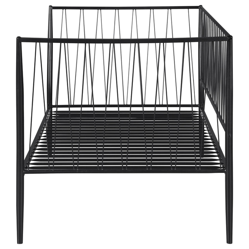 Richland Metal Twin Daybed Bed Frame Matte Black - detail 5