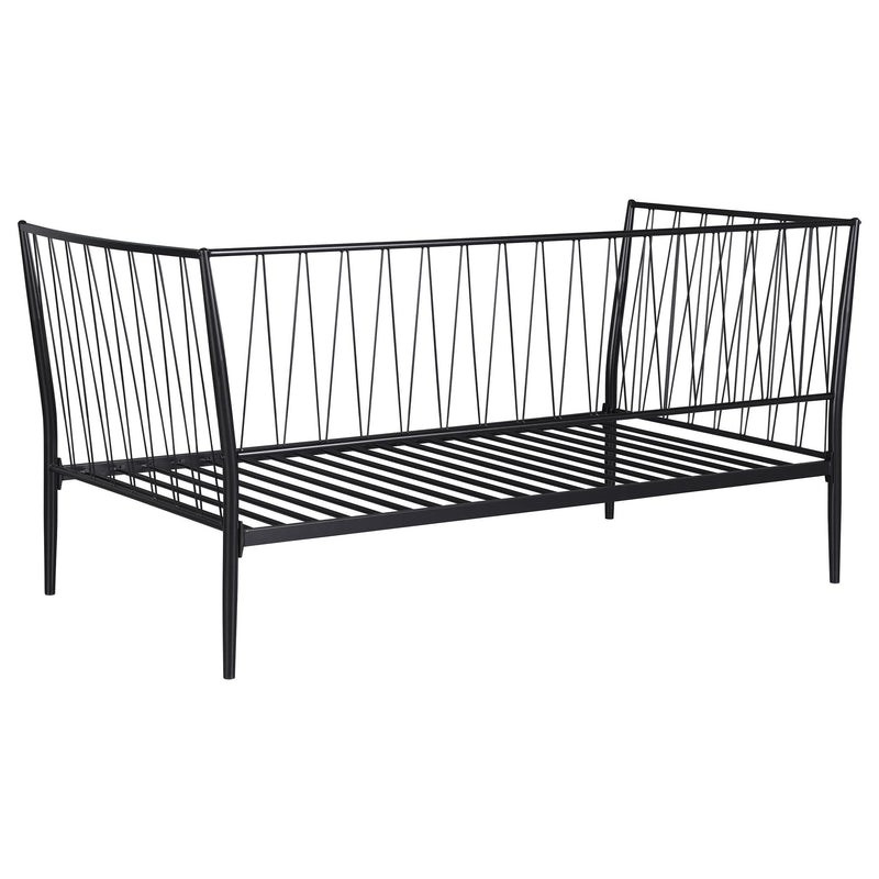Richland Metal Twin Daybed Bed Frame Matte Black - detail 6
