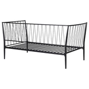 Richland Metal Twin Daybed Bed Frame Matte Black - detail 7