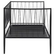 Richland Metal Twin Daybed Bed Frame Matte Black - detail 8