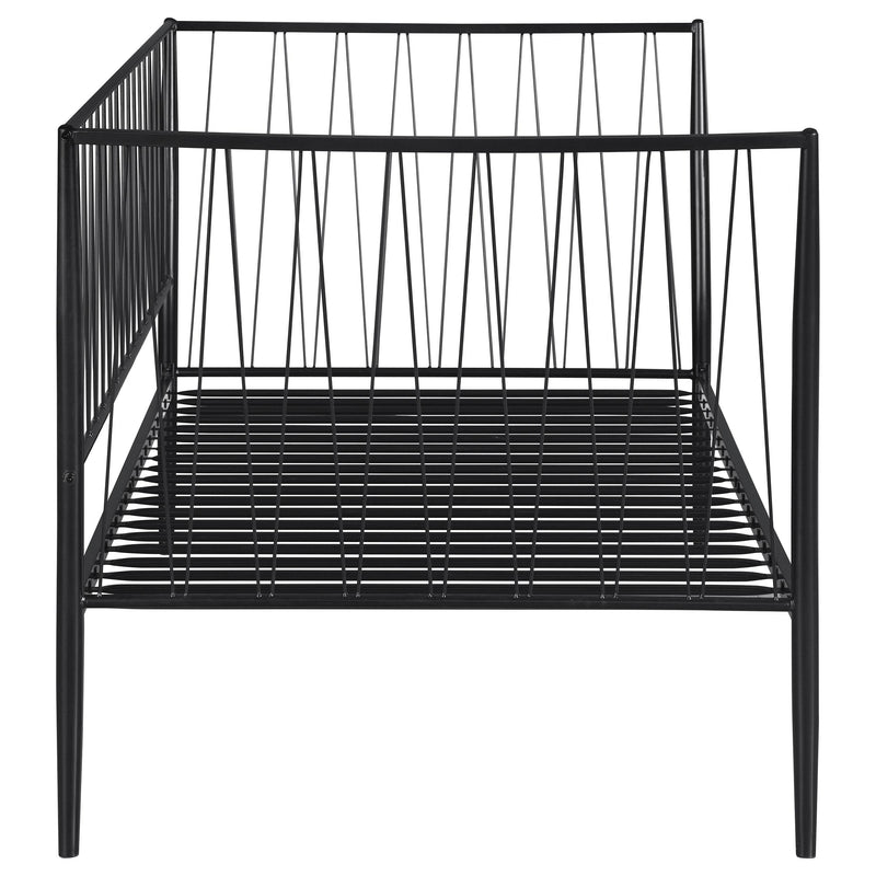 Richland Metal Twin Daybed Bed Frame Matte Black - detail 8