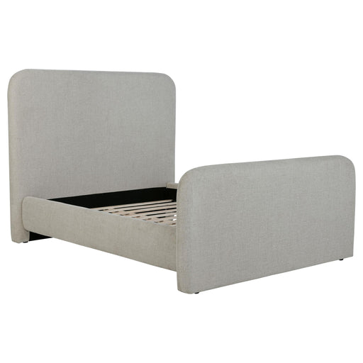Wren Upholstered Queen Panel Bed Grey - alternate view