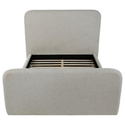 Wren Upholstered Queen Panel Bed Grey - detail 4