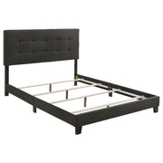 Mapes Upholstered Queen Panel Bed Charcoal - alternate view