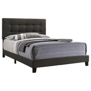 Mapes Upholstered Queen Panel Bed Charcoal - detail 3